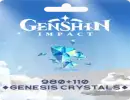 Genshin Impact 980+110 Genesis Crystals